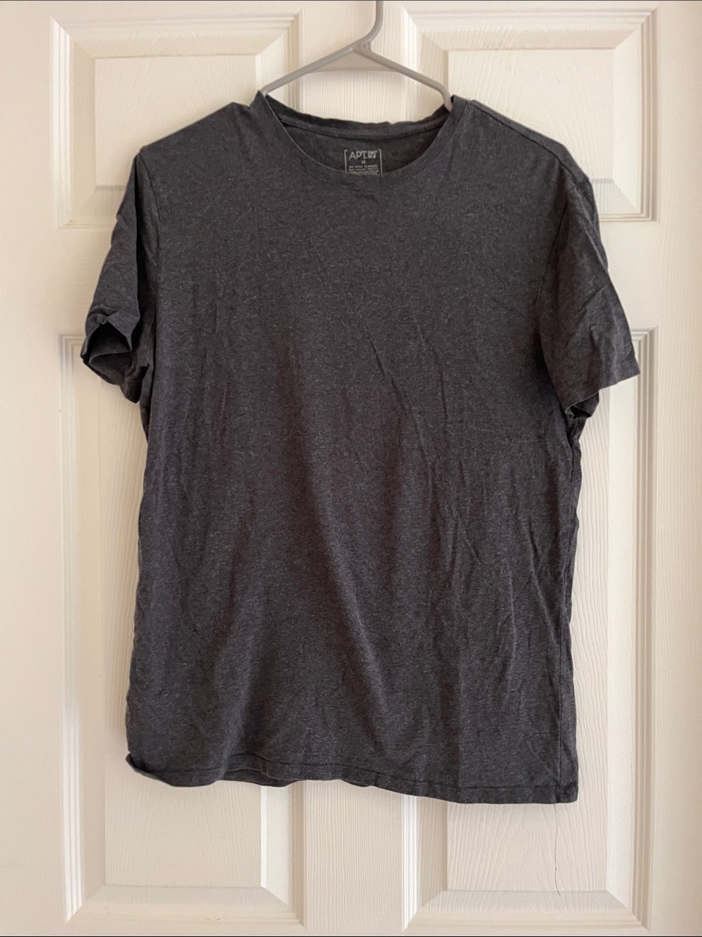 2 For $10 /Apt. 9 Men's Gray Short Sleeve, Crew Neck T-Shirt - Medium